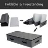 AMJ Extra Length Under Bed Storage Organization Containers for Shoes, Clothing, Bedding, 35.5 x 16.5 x 7“, Black Gray - Image 4