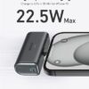Anker Nano Power Bank with Built-in Foldable USB-C Connector, 5,000mAh Portable Charger 22.5W, for iPhone 15/15 Plus/15 Pro/15 Pro Max, Samsung S22/23 Series, Huawei, iPad Pro/Air, AirPods, and More - Image 2